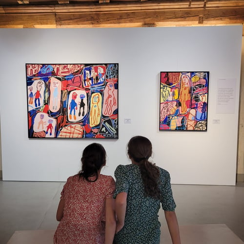 Vue de l'exposition Jean Dubuffet, 2025