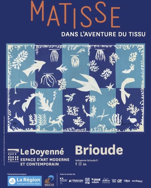Exposition Henri Matisse dans l'aventure du tissu