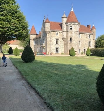 Visite guidée du château de Saint Romain Lachalm