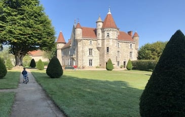 Visite guidée du château de Saint Romain Lachalm