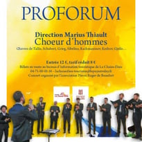 Proforum et chœur d'hommes