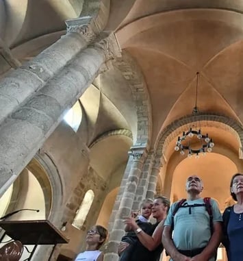 Visite commentée église, Dunières