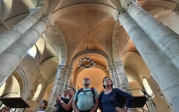 Visite commentée église, Dunières