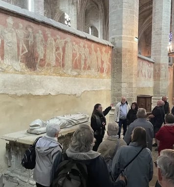 Visite guidée de l'église abbatiale de La Chaise-Dieu