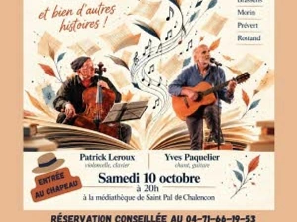 Concert "Chanter parmi les livres"