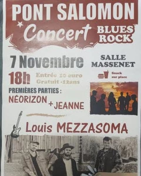 Concert blues rock