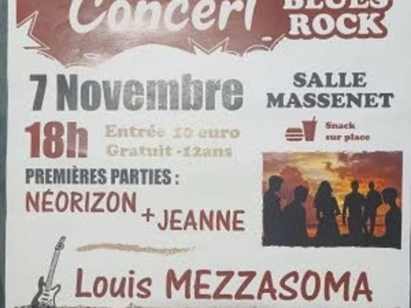 Concert blues rock